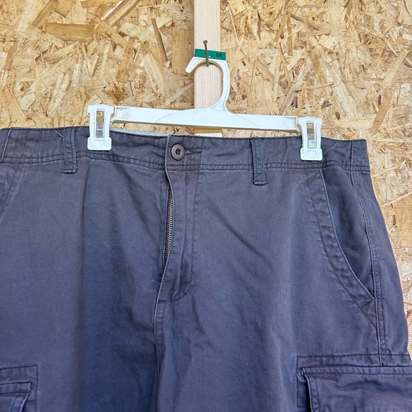Plugg Men’s Cargo Shorts Size 38 Outdoor 11 Inseam Hiking Camping Fishing Tag 36 - Picture 3 of 15